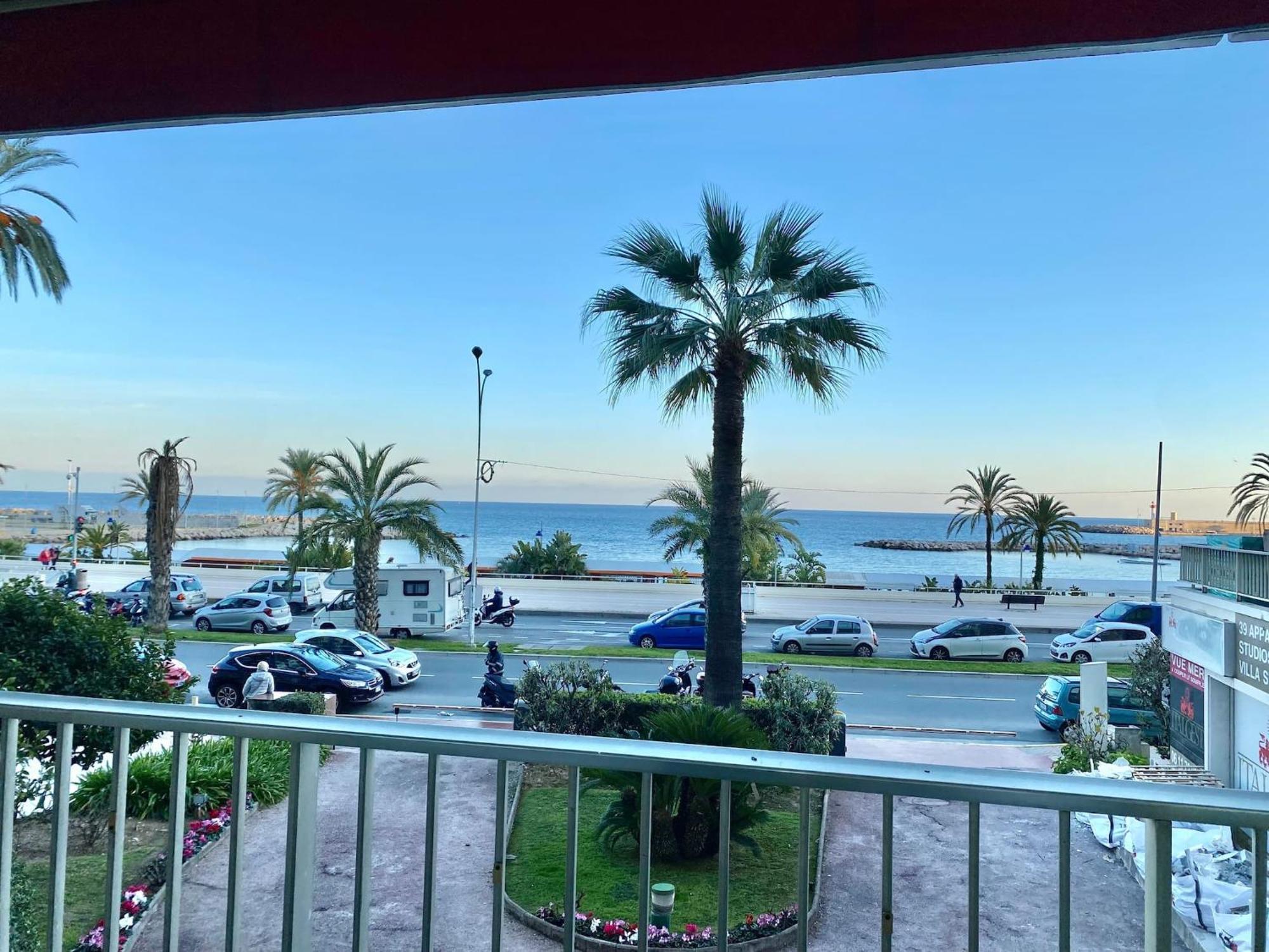 "Le Reve Eveille", Vue Mer, Garage Menton Exterior foto
